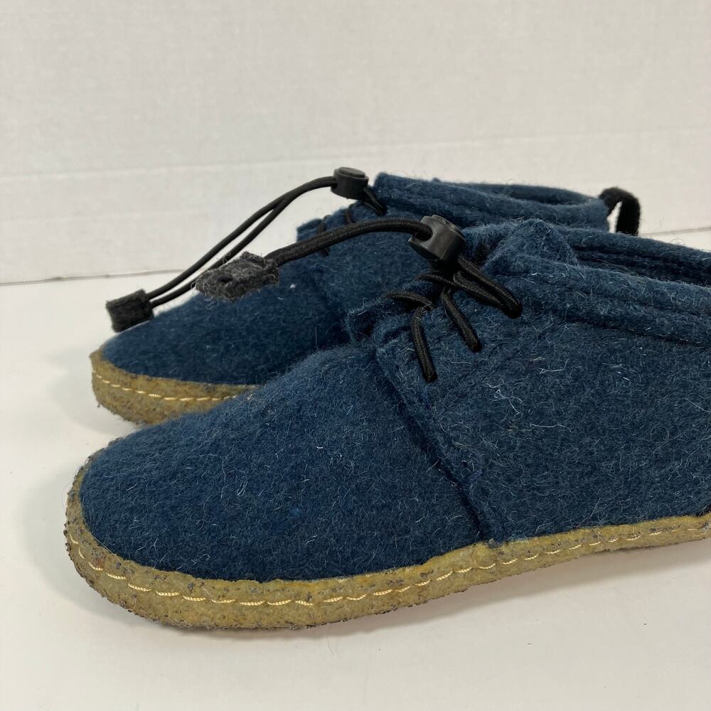 Kyrgies Kids Tengries Walkabouts Felted Wool Outdoor Shoes Ankle Booties Navy — image 2 of 8